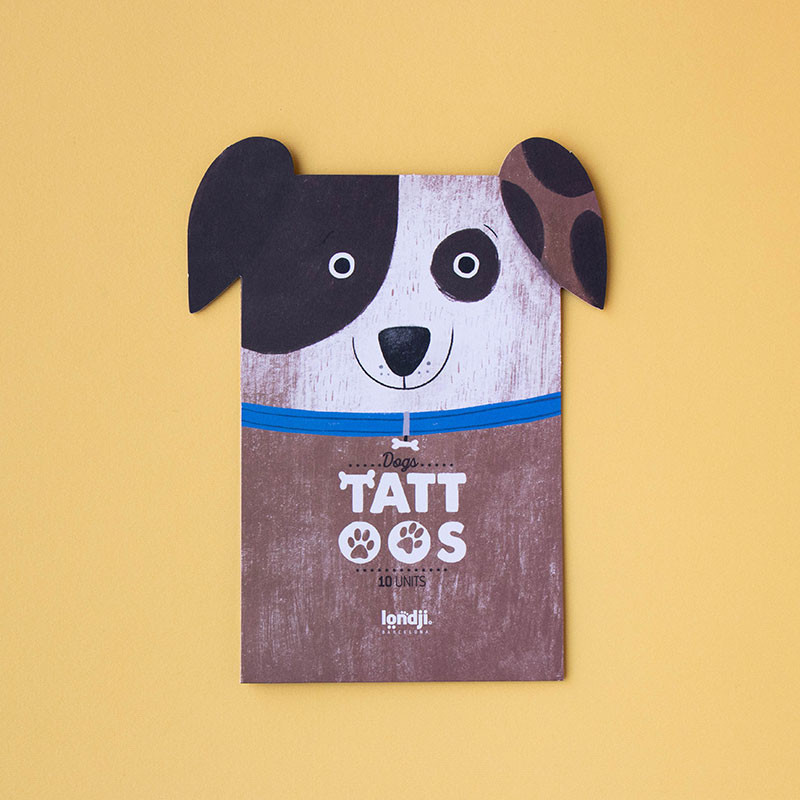 10 dog temporary tattoos
